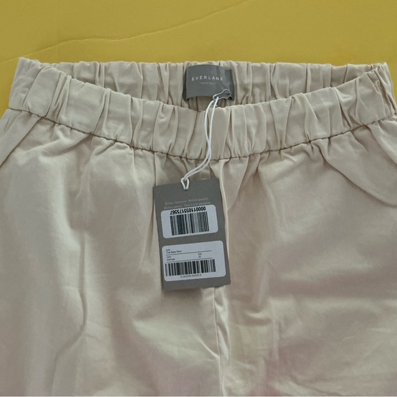 NWT Everlane Easy Pants sz 12 canvas - Picture 2 of 5
